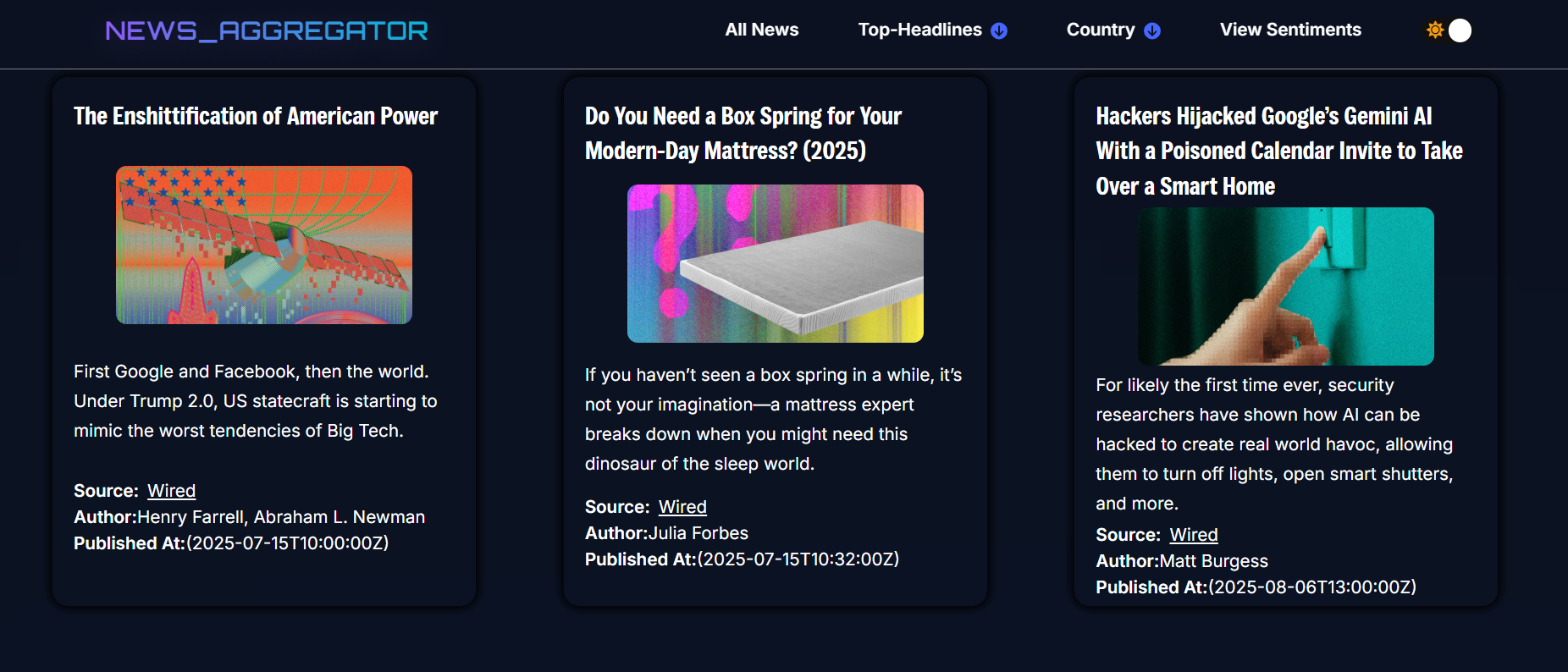 Project Screenshot